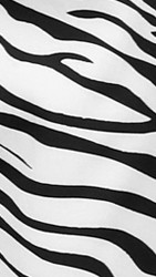 black white