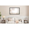 NicBex Oversized Bathroom Mirror for Wall, Aluminum Framed Vanity Mirror, Hangs Horizontally or Vertically for Living Room Bedroom - 4 of 4