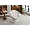 PAGED Oversized Swivel Accent Chair,Swivel Barrel Chair,Modern Upholstered Swivel Chairs for Living Room - 3 of 4