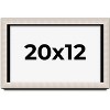 PosterPalooza | Minimalist Shadow Box Silver Picture Frame - UV Acrylic, Backing Board, Hanging Hardware - 2 of 4