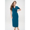 WEST K Women's Jocelyn Side Ruched Midi Dress - 2 of 3
