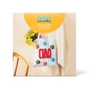 Ciao Striped Punch Needle Tote Bag - Mondo Llama™ - 1 of 4