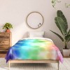 King Chelsea Victoria Tie Dye Dreams 100% Cotton Comforter Set - Deny Designs: Machine Washable, Includes 2 Shams - 3 of 4