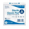 Dynarex Gauze Sponges Sterile 4" x 4" 8 Ply, 25 Count - 2 of 3