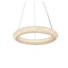 Elegant Lighting Bowen 1 - Light Chandelier in  Chrome - 3 of 4