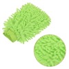 Unique Bargains House Cleaning Microfiber Soft Chenille Wash Double-Sided Dusting Gloves 2 Pcs - 4 of 4