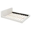 HomeRoots Beige Tufted Velvet Upholstered Queen Bed Frame - 4 of 4