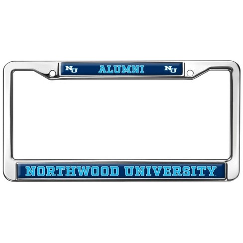 Northwood University Alumni Logo Full Size Standard License Plate Metal Frame - image 1 of 4