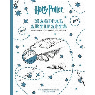 Harry Potter Magical Artifacts Poster Coloring Book, 3 - by  Scholastic (Paperback)