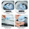 10pcs Plum-shaped Washing Machine Hair Removal Mesh Filter Bag Floating Style Washing Machine Filtration Bag, Random Color Delivery(Pink) - 4 of 4