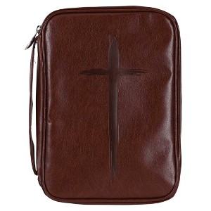 Dicksons Decorative Zippered Men's Bible Cover, Book Case With