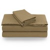 Tribeca Living European Garment Washed Linen Extra Deep Pocket Sheet Set - 2 of 3