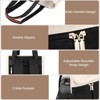 Backpack Purse for Women, Convertible Small Backpack Tote for Woman, Mini College Daypack for Work, - 2 of 4