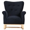 CAVINAS Velvet Upholstered Accent Chair,Modern Rocking Chairs with Comfortable Seating for Bedroom,Reading Room - 4 of 4