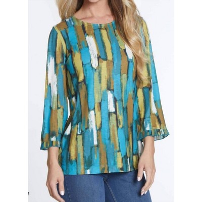 Women's 3/4 Sleeve Flounce Sleeve Shirt - Multiples
