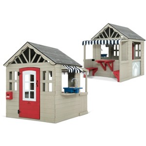 Delta Children MySize Wooden Playhouse with Picnic Seating - 1 of 4