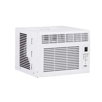 Haier 6000 BTU 115V Electronic Window Air Conditioner with Remote and Eco Mode QHNE06AA