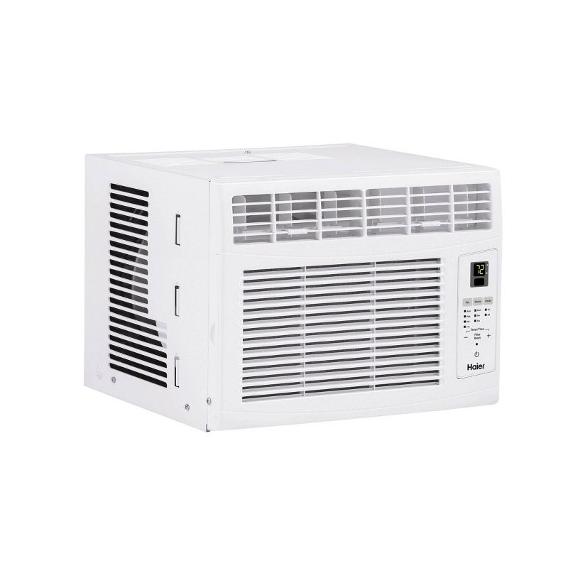 Haier 6000 BTU 115V Electronic Window Air Conditioner with Remote and Eco Mode QHNE06AA, 1 of 13