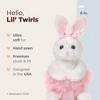 Bearington Lil' Twirls Ballerina 6 Inch Bunny Plush Stuffed Animal - Stuffed Bunny - Ballerina Bunny - Pink - 2 of 4