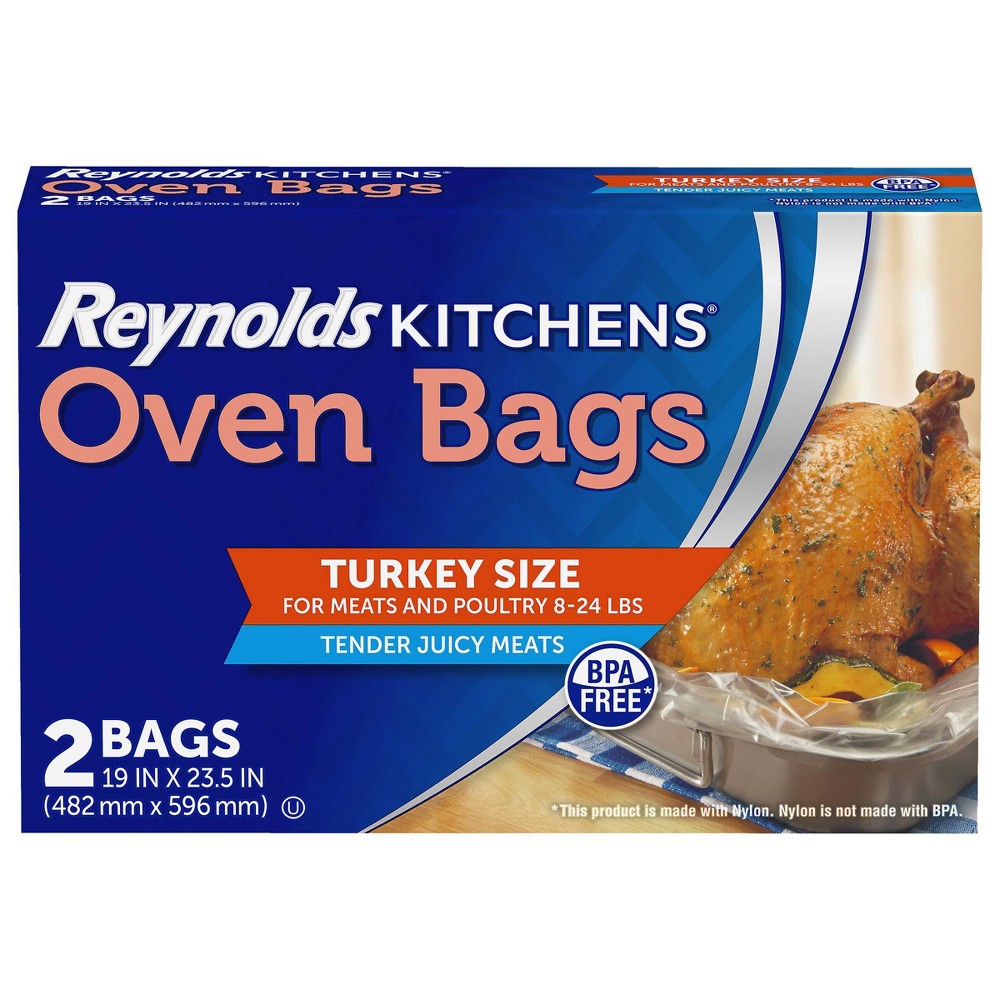 Reynolds Kitchens Turkey Oven Bags - 2ct/6.2sq ft