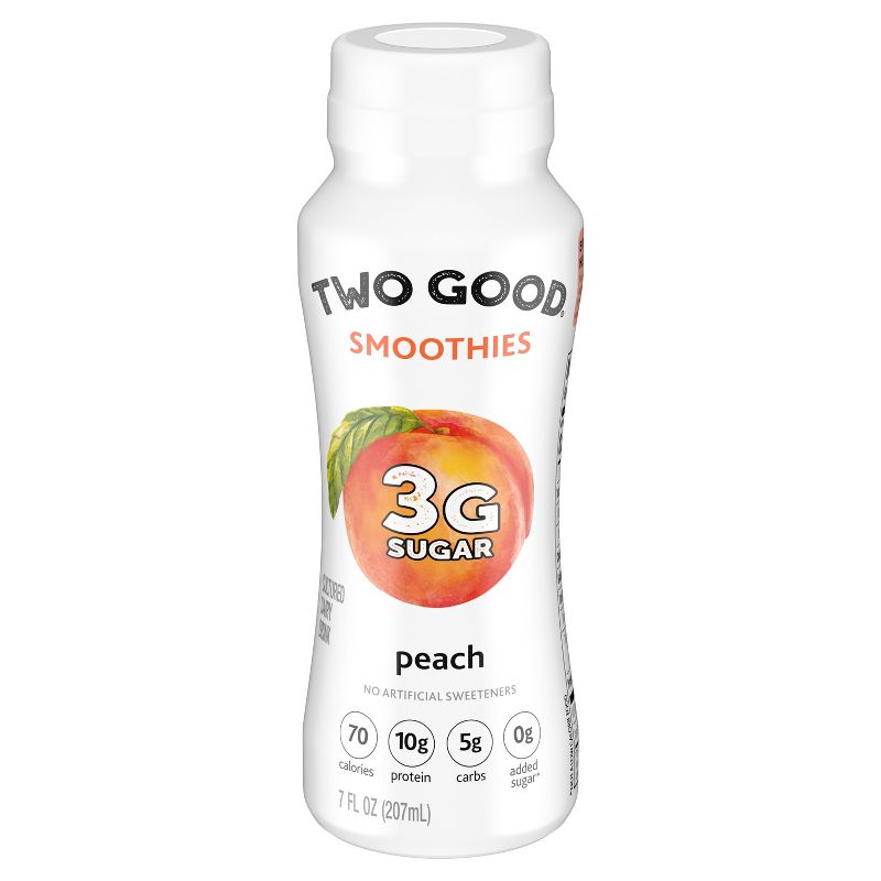 Two Good Peach Greek Yogurt Smoothie - 7 fl oz, 3 of 12