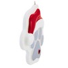 Polarx 3.75 In Paw Print With Santa Hat Christmas Tree Ornament , Christmas Decor Furry Friend Pet (1PC) - 4 of 4