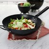 Gibson Home Hammered 13 Inch Heavy Gauge Carbon Steel Wok in Black - 2 of 4