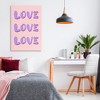 Stupell Industries Love Bubble Lettering Canvas Art - 3 of 4