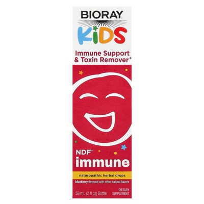 Bioray Kids, Immune Support & Toxin Remover, Blueberry, 2 fl oz (59 ml)