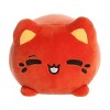 Aurora Small Thai Tea Meowchi Tasty Peach Enchanting Stuffed Animal Red 7" - 2 of 4