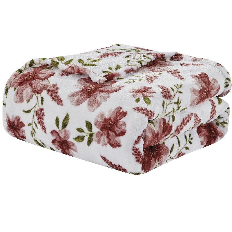 Noble House Super Soft and Ultra Comfy Luxe Printed Blanket - Rayla, 2 of 5