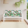 vidaXL Indoor/Outdoor Bench Cushions 2 pcs, Water-Repellent, Multicolor 59.1"x19.7"x2.8" - 3 of 4