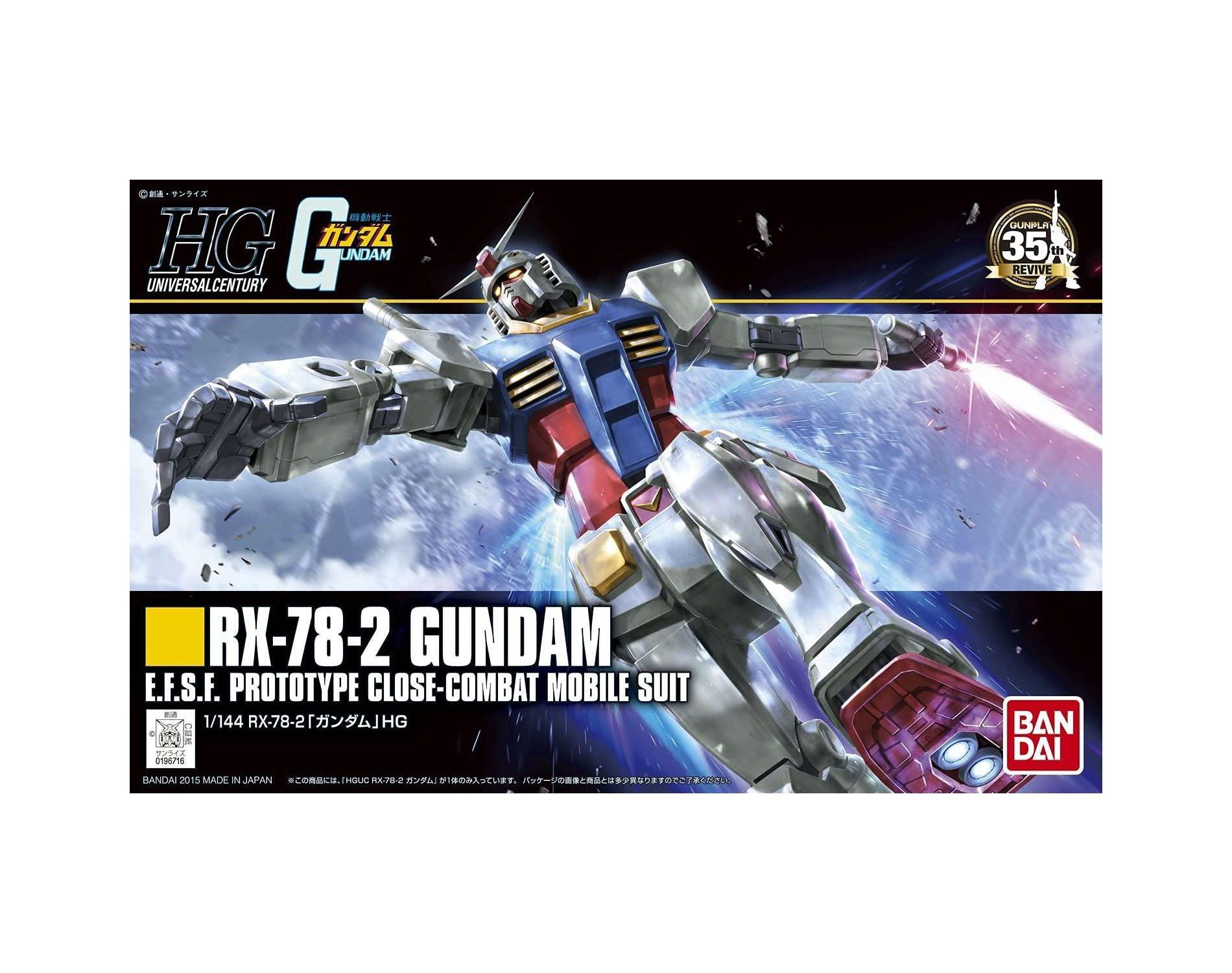 Mobile Suit Gundam RX-78-2 Gundam Revive High Grade 1:144 Scale Model