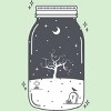 Girl's Design By Humans Halloween in a jar By roc21 T-Shirt - 2 of 2