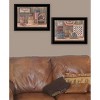 Gulches "Sweet Land of Liberty Collection" 2-Piece Vignette by Pam Britton - Ready-to-Hang Black Framed Print, High-Quality Wood for Home - 3 of 4