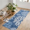 Fulvari Area Rug Non-Slip Floral Washable Living Room Throw Small Stain Resistant Rugs Low-Pile Rugs Boho Rugs - 3 of 4