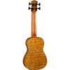 Luna Bari-Bass Quilt Top Acoustic Electric Ukulele Satin Natural - 2 of 4