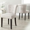 Sinclair 21" H Dining Chair With Nail Head Trim (Set of 2) - MCR4705 - Safavieh Couture - 3 of 4