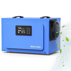 Airecoler 125 Pints Commercial Dehumidifier for Crawl Spaces Basements with Auto Defrost - 1 of 4