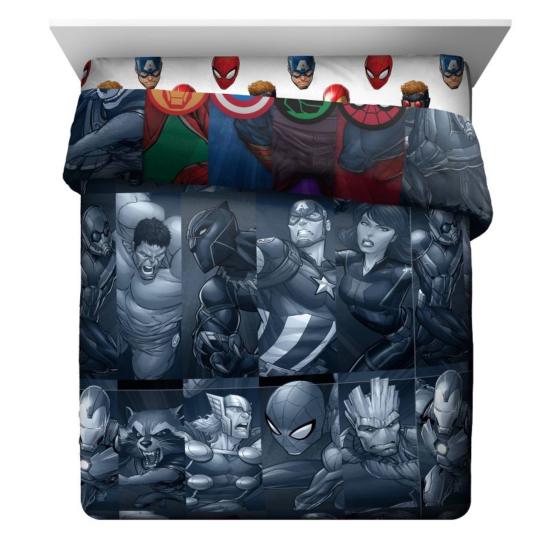 Marvel Avengers Twin Reversible Kids&#39; Comforter, 4 of 5