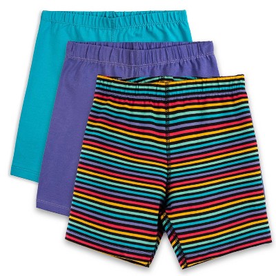 Mightly Girls Fair Trade Organic Cotton Bike Shorts 3-pack