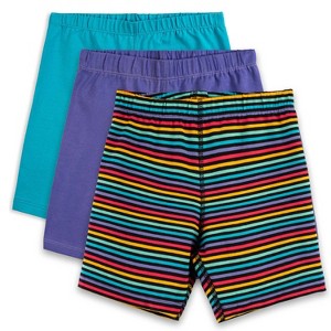 Mightly Girls Fair Trade Organic Cotton Bike Shorts 3-pack - 1 of 3