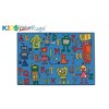Carpets for Kids Reading Robots Value Learning Rug, Rectangle, 3'X4'6" - 2 of 4