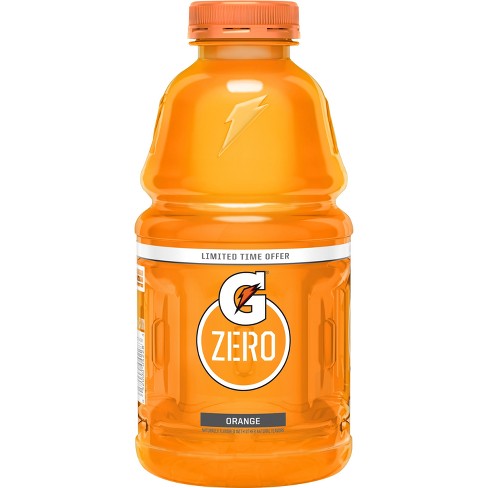 Gatorade G Zero Sugar Orange Sports Drink 32 Fl Oz Bottle Target