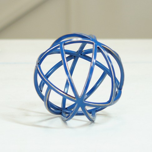 VIP Metal 6 in. Blue Large Sphere - image 1 of 2