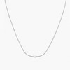 Bearfruit Jewelry Sterling Silver 18k Gold Plated Sena Pendant Snake Necklace - 3 of 3