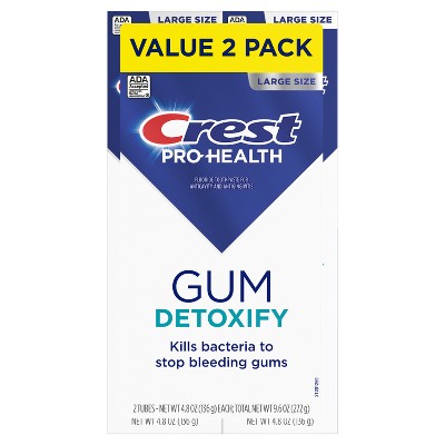 Crest Pro-Health Gum Detoxify Deep Clean Toothpaste - 4.8oz/2pk