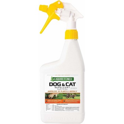 Liquid Fence Dog and Cat Repellent, Ready to Use, 1 Quart