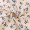 INSPIRE CHIC Women's Floral Printed 100% Cotton Lace Trim Square Scarves 1Pc - 4 of 4