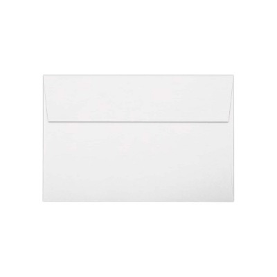 LUX Peel & Press Self Seal A9 Invitation Envelope 5 3/4" x 8 3/4" White 50/Pack (4895-WPP-50)